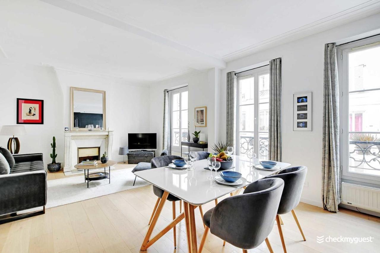 Elegant Apartment - 1Br-4P - Les Batignolles Parijs Buitenkant foto