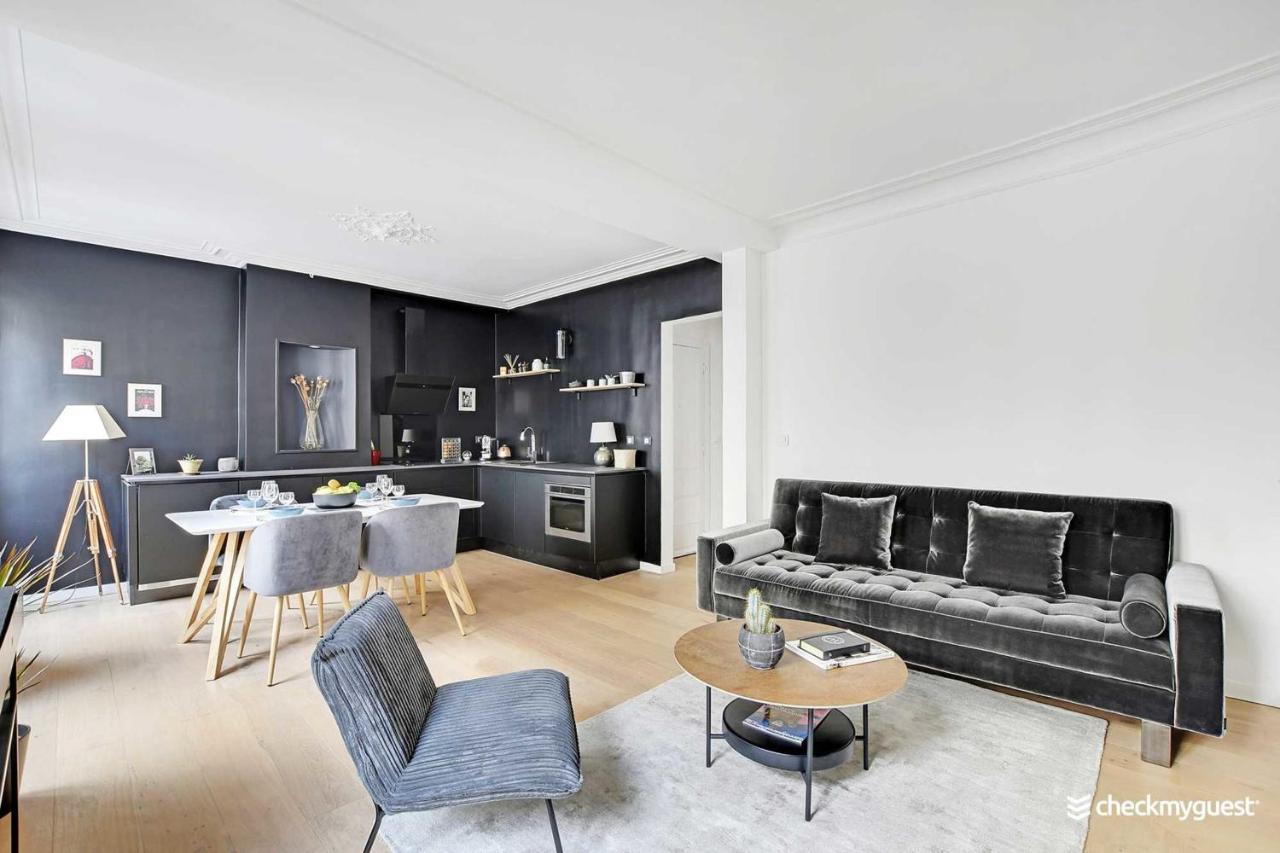 Elegant Apartment - 1Br-4P - Les Batignolles Parijs Buitenkant foto