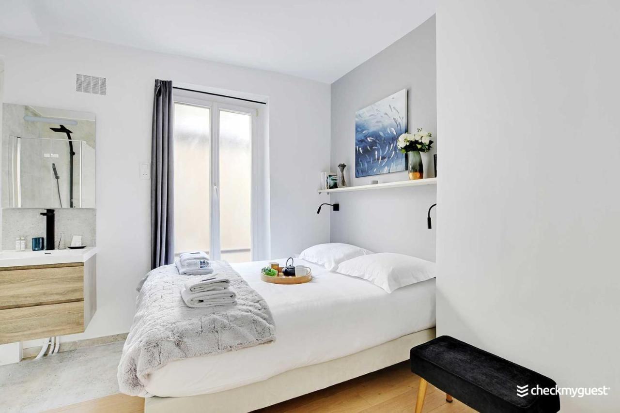 Elegant Apartment - 1Br-4P - Les Batignolles Parijs Buitenkant foto