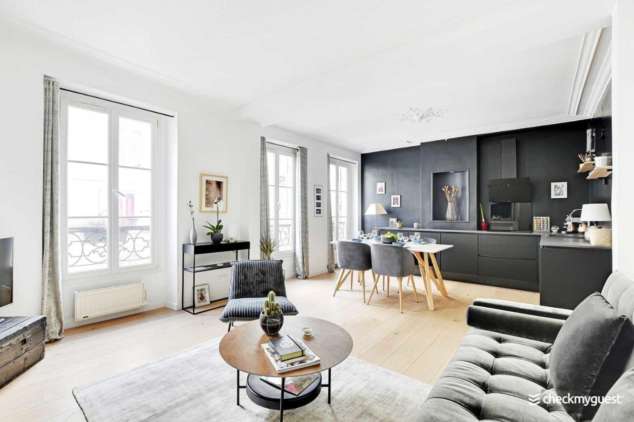 Elegant Apartment - 1Br-4P - Les Batignolles Parijs Buitenkant foto